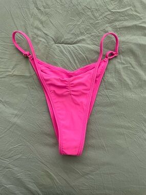 White Fox Boutique Hot Pink Bikini Bottom